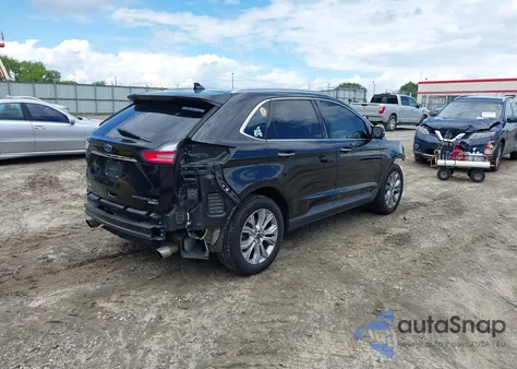 2020 Ford Edge Titanium from USA, damaged, VIN 2FMPK4K90LBA55977